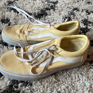 Light yellow Vans Sneakers